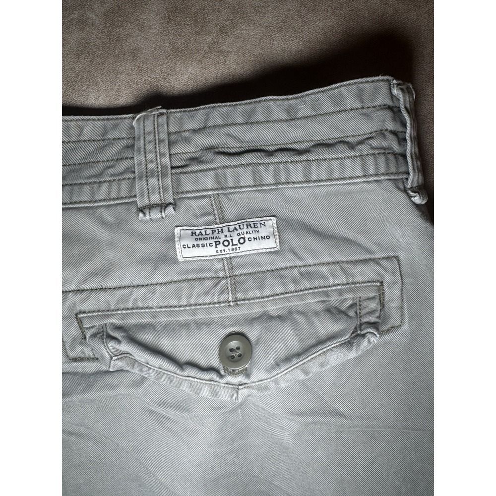 Polo Ralph Lauren Classic Fit Chino Cargo Shorts Gray 46B